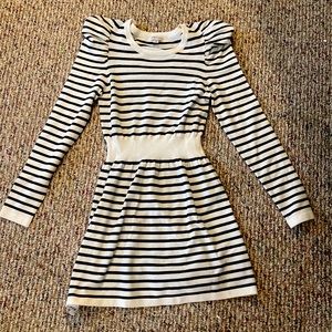 Black and white new girls dress without tags